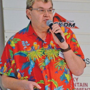 Dennis Lange, crop specialist with Manitoba Agriculture, Food and Rural Development