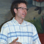 Ryan Boyd spoke on his experience with cover crops at the Organic Producers Association of Manitoba annual general meeting, held in Brandon on March 12.