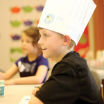 Eight-year-old Nathan Penner took part in the third annual Super Chef Academy.
