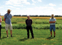 Mae Elsinger, range management biologist with AAFC is conducting forage research at the Brandon Research and Development Centre.