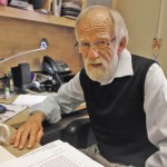 University of Manitoba food scientist Rick Holley was the principal investigator in a recently completed study on the effectiveness of low-dose electron-beam treatment to eliminating harmful bacteria in beef trim used to make ground beef. Holley also oversaw a panel of taste testers to see if the treatment changed the colour, aroma, texture, juiciness or flavour of the meat.  photo: lorraine stevenson