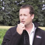 Dale Heide, general manager of Delmar Commodities sees weakening new-crop soybean prices.  photo: allan dawson