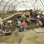 Excavations at the Canadian Museum for Human Rights.  Photo: supplied 
