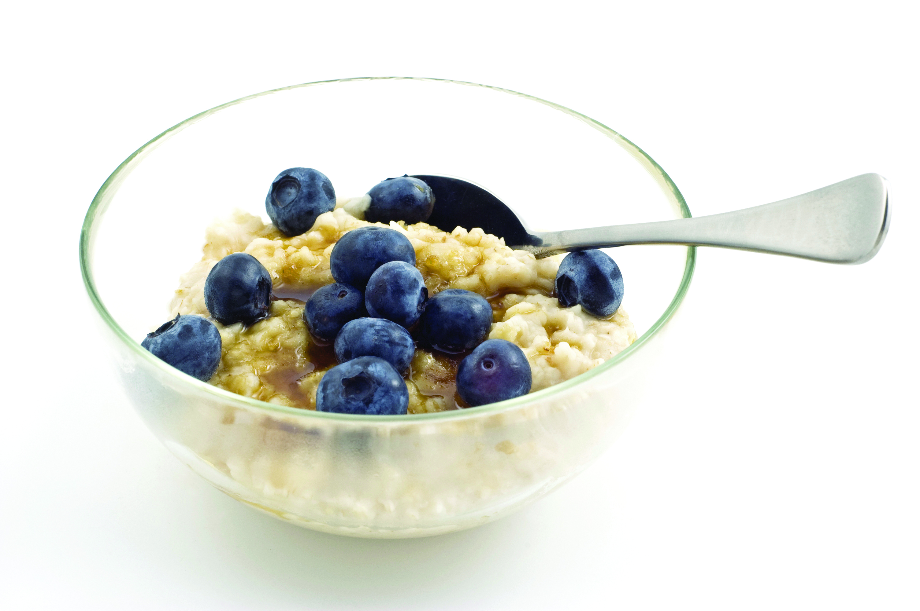Imagine how good oats must be if combined with blueberries.   photo: thinkstock