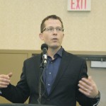 Brian Beres, chair of the Prairie Recommending Committee for Wheat, Rye and Triticale, told the Manitoba Seed Growers Association annual meeting Dec. 12, 2013 about changes the committee has approved for recommending new wheats for registration. 