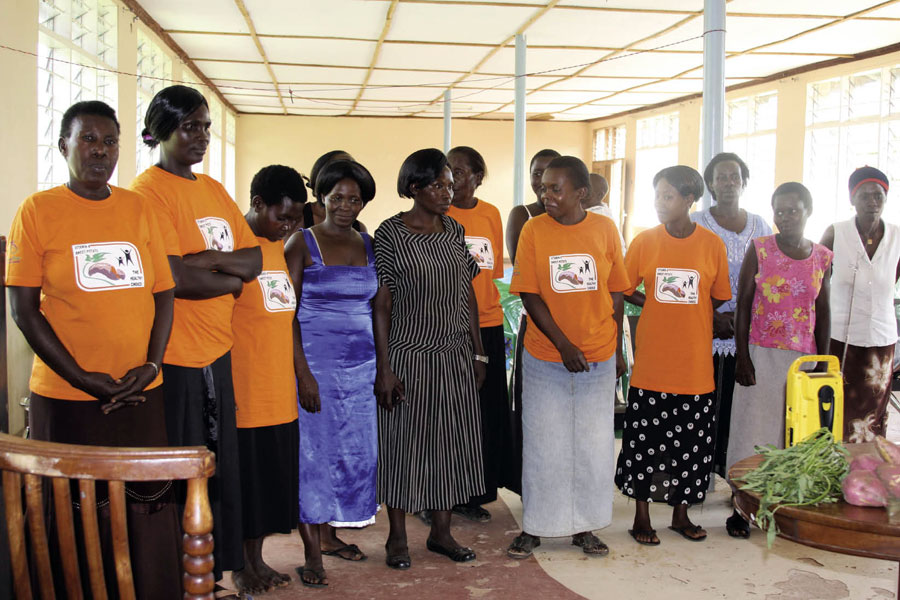 Ugandan farm women.