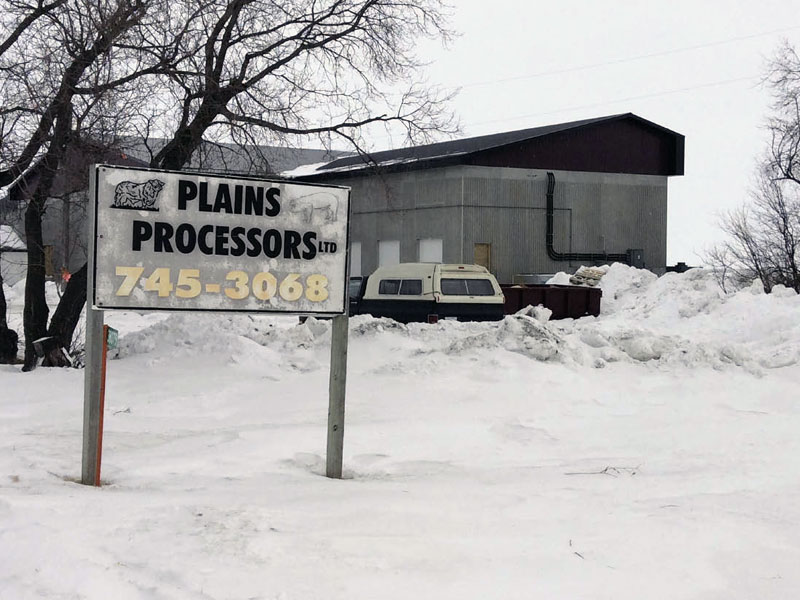 Picture of Plains Processors facility.