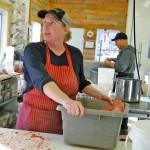Pam and Clinton Cavers are eager to start making their value-added meat product again.