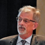 Mature man wearing glasses