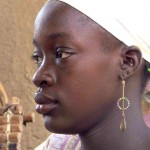 A young African woman