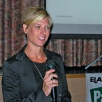 Dr. Leigh Rosengren, a veterinary epidemiologist, urges producers to guard against antimicrobial resistance.