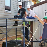 young construction workers
