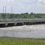 The Assiniboine was expected to crest at the Portage la Prairie Diversion earlier this week.