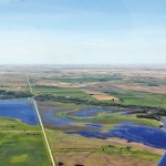 Souris River flooding north of Melita, Man.