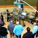 A group of farmers taking a tour of Cigi in 2010