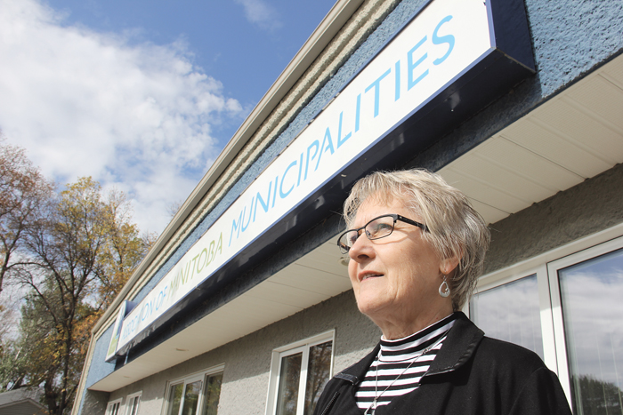 woman standing in front of building