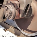 steel railcar wheel
