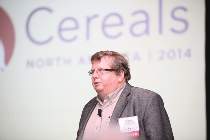 speaker at an agricultural conference