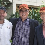From left to right: Larry Thomas, Hubert Lau and Ted Power.