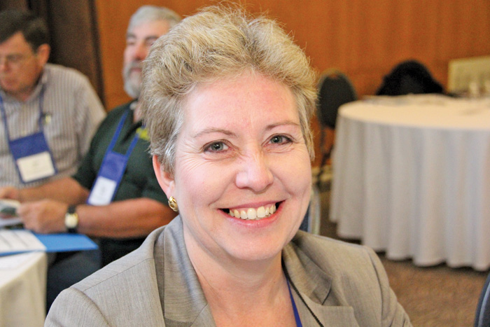 Forage Seed Canada president, Heather Kerschbaumer