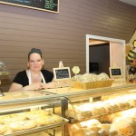 woman in her bakery