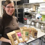 New Bothwell small-scale food processor Natalie Dueck sells a line of raw-processed innovative snack foods including flax crackers and buckwheat and hemp snacks under the brand Rawnata. The 2011 Great Food Fight prizewinner developed the product line after listening to what customers buying her specialty breads sold at St. Norbert’s Farmers’ Market wanted.