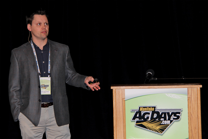 presenter at agricultural conference