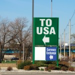 Canada - U.S. border crossing