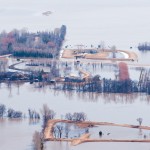flooded farmland
