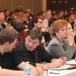 KAP members take in speakers at the organization’s annual general meeting in Winnipeg.