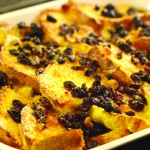 There are many ways to use bread that's maybe past its prime, such as baking a bread pudding.