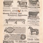 vintage newspaper agricultural advertisement
