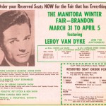 vintage newspaper ad from Manitoba