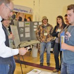 The Manitoba Canola Growers Association hosted the third annual CanoLAB at Brandon Assiniboine Community College last week. Area producers and agronomists worked through a number of hands-on workshops to sharpen their canola production proficiencies.  
photo: