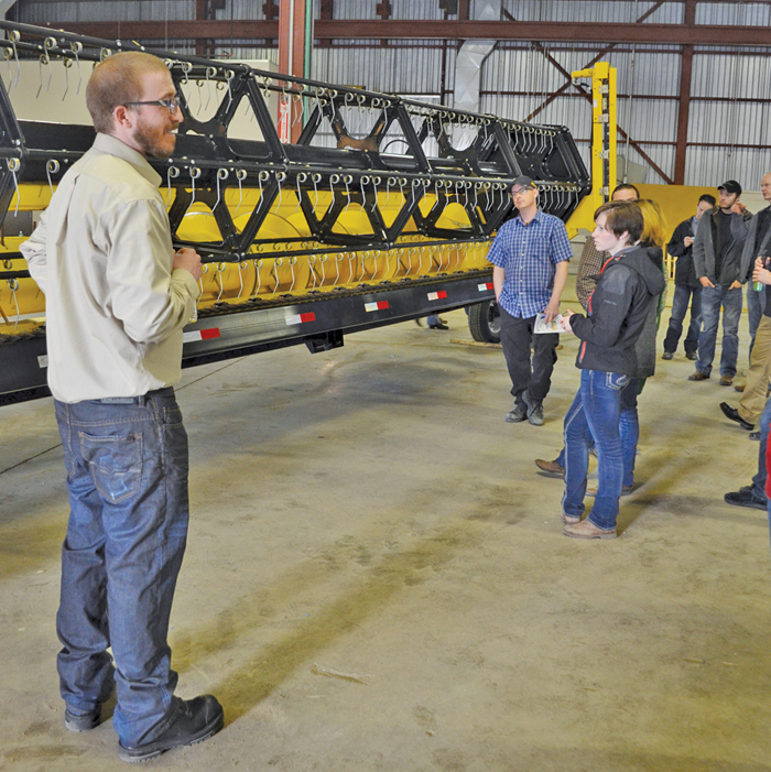 Workshop topics included harvest management, insect scouting, grading,  storage, diseases and understanding herbicide resistance.