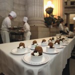 Chefs created desserts for Ag Awareness Day at the Manitoba legislature using Canadian Prairie Garden Purées as ingredients.