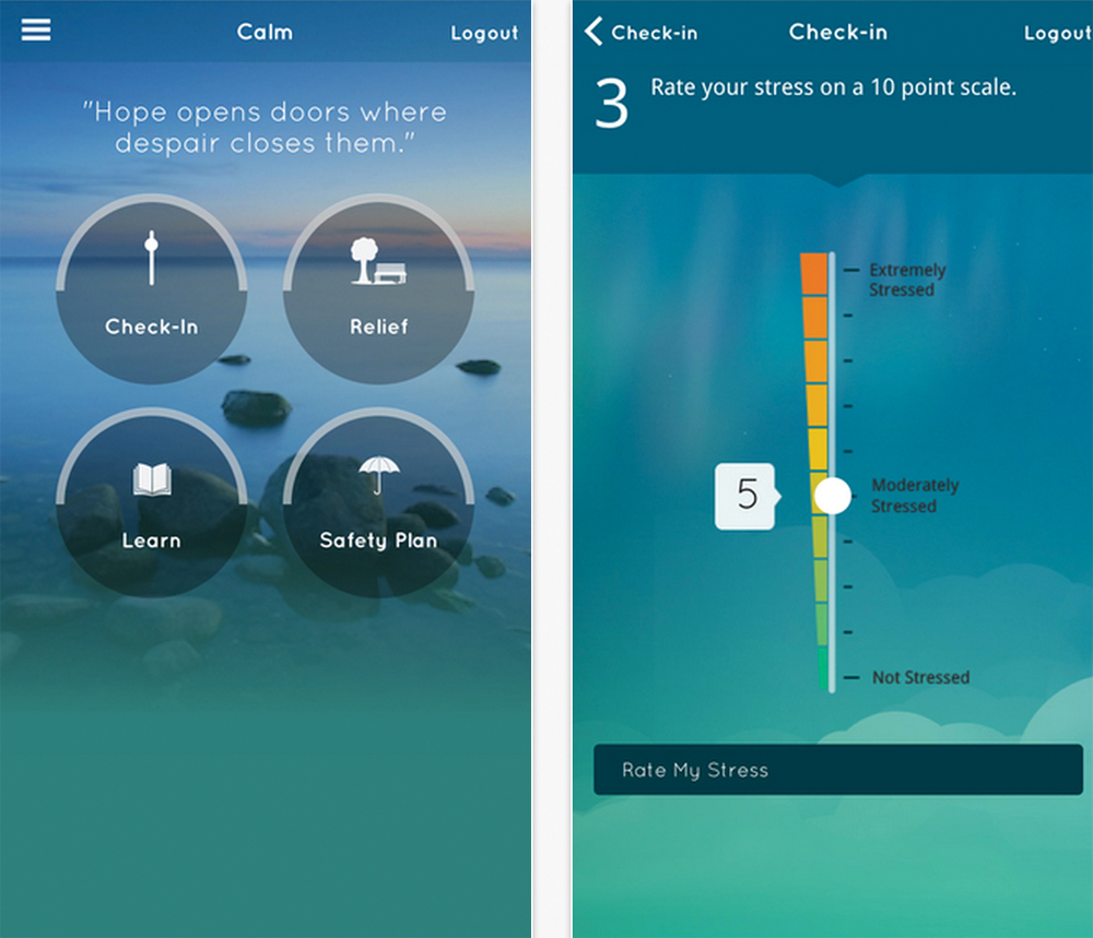 iPhone smartphone app