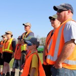 Highway cleanup is an annual end-of-May event, dispatching 4-H’ers to the roadways around their communities to pick up trash such as drink cans and bottles, twine and junk food containers. Young 4-H’ers all wear high-visibility vests and are supervised by their parents and other adult volunteers while cleaning up highways with signage cautioning motorists.