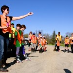 Highway cleanup is an annual end-of-May event, dispatching 4-H’ers to the roadways around their communities to pick up trash such as drink cans and bottles, twine and junk food containers. Young 4-H’ers all wear high-visibility vests and are supervised by their parents and other adult volunteers while cleaning up highways with signage cautioning motorists.