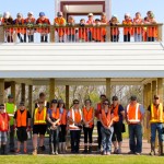 Highway cleanup is an annual end-of-May event, dispatching 4-H’ers to the roadways around their communities to pick up trash such as drink cans and bottles, twine and junk food containers. Young 4-H’ers all wear high-visibility vests and are supervised by their parents and other adult volunteers while cleaning up highways with signage cautioning motorists.