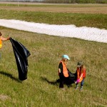 Highway cleanup is an annual end-of-May event, dispatching 4-H’ers to the roadways around their communities to pick up trash such as drink cans and bottles, twine and junk food containers. Young 4-H’ers all wear high-visibility vests and are supervised by their parents and other adult volunteers while cleaning up highways with signage cautioning motorists.