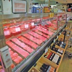 meat counter in a grocery store