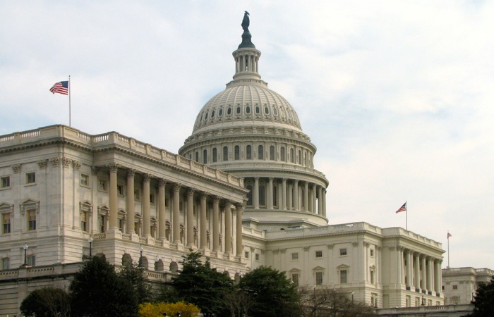 U.S. Capitol Hill senate building