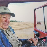 Jack Pawich in his pickup truck