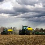 farm equipment seeding crops