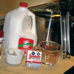 Milk, citric acid, salt, rennet, a stainless steel pot and a thermometer are what you need to make your own cheese.