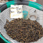Mealworms are seen for sale at Gambela Market in Kinshasa, Democratic Republic of Congo, July 14, 2015. photo: