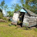 The Raynor’s farmland was completely dishevelled and a number of out buildings were destroyed.