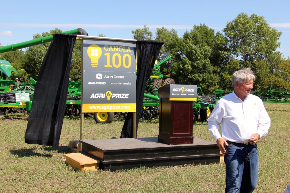 VIDEO: Big reward for winner of ‘Canola 100 Agri-Prize’