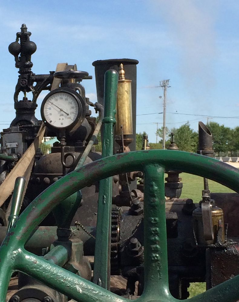 One last look from behind the Case's wheel.